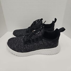 adidas Black and White Knit Sneakers